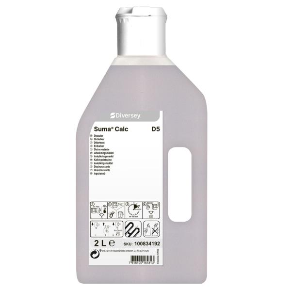 Suma Calc D5 Konzentrierter Reiniger und Entkalker - 2 Liter
